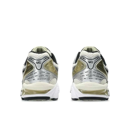 ASICS Comfortable Shock-absorbing and Wear-resistant Low Top Running Shoes for Both Men and Women in Beige Silver 1203A537-200 - Chicchar Fashion