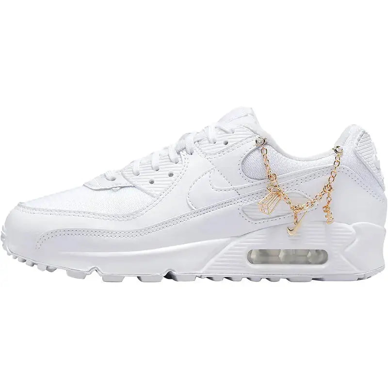 Nike Official Authentic AIR MAX 90 PRM New Women's Casual Sneakers DH0569-100 - Chicchar Fashion