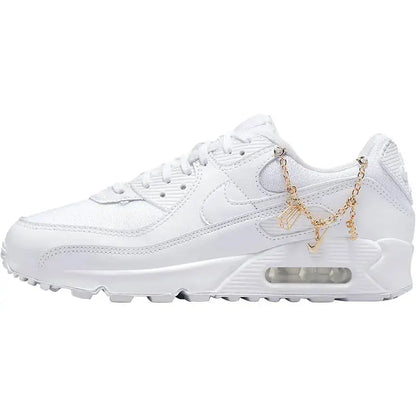 Nike Official Authentic AIR MAX 90 PRM New Women's Casual Sneakers DH0569-100 - Chicchar Fashion