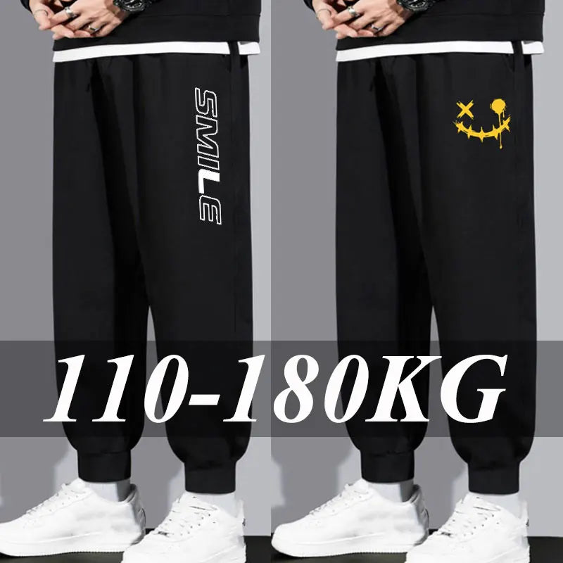 Plus Size Cotton Jogger Pants