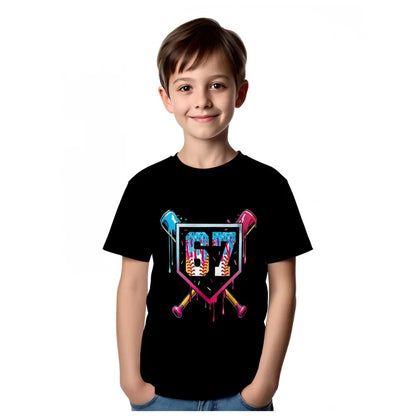 Kids Polyester Math Tee