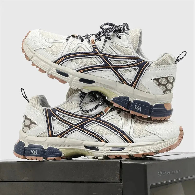 New Men Casual Shoes Walking Leisure Lace-up Jogging Loafers Brand Outdoor Breathable Running Fashion Sneakers Blade Comfortable - Chicchar Fashion