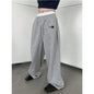 Men's White Baggy Wide Pants