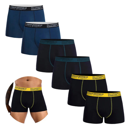 6-Pack Cotton Boxer Shorts Chicchar Fashion