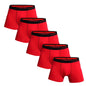 5-Pack Cotton Spandex Boxers Chicchar Fashion