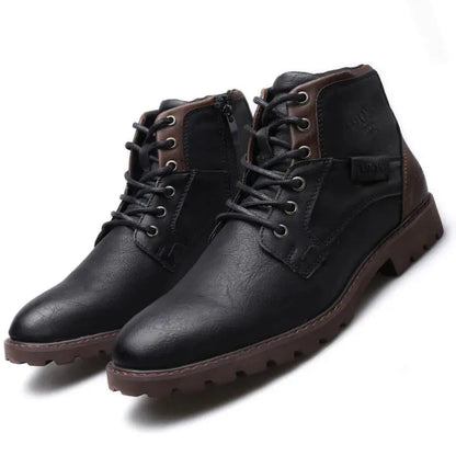 Men's PU Ankle Boots EVA Sole Chicchar Fashion