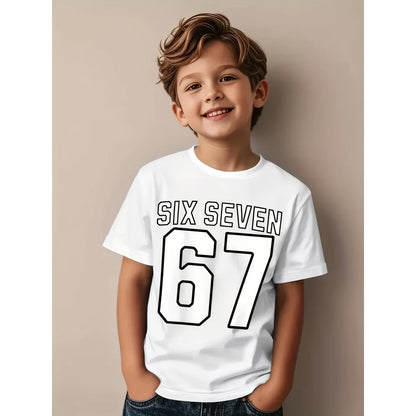 Kids Polyester Math Tee