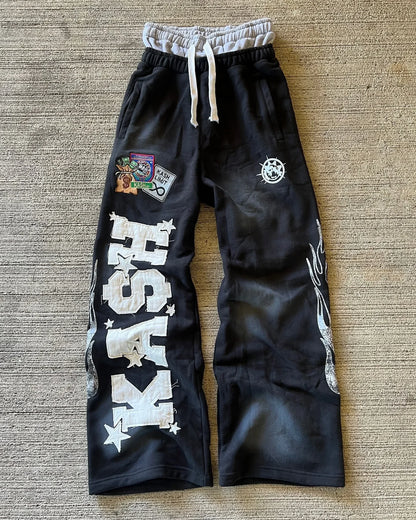 Y2K Baggy Cotton Joggers