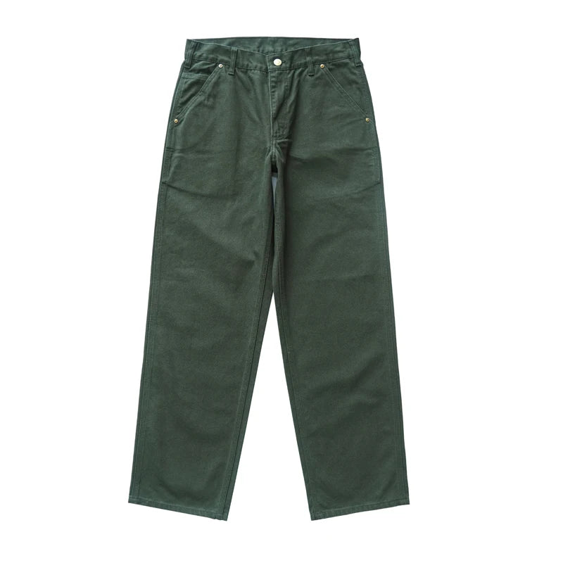 Sauce Zhan Men's Canvas Cargo Pants