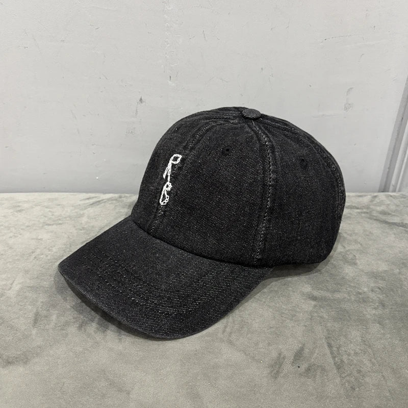 Retro Washed Denim Cap