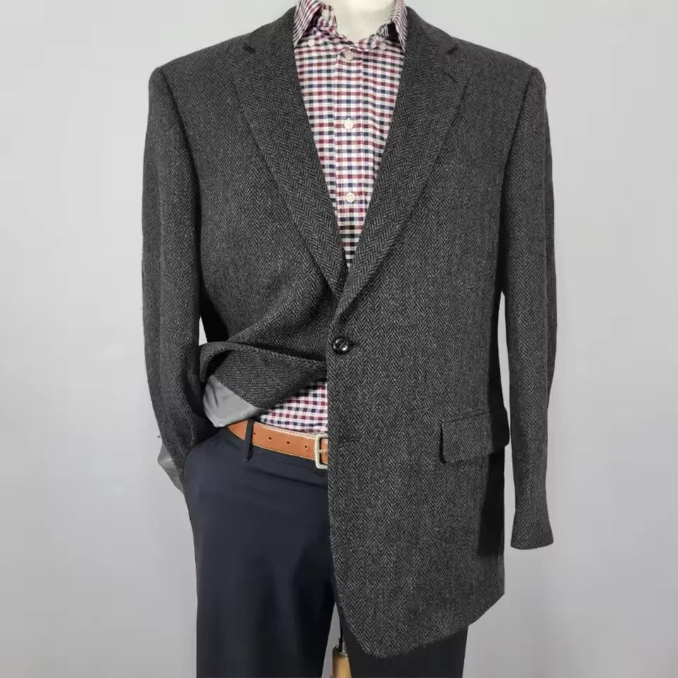 Herringbone Slim Fit Suit