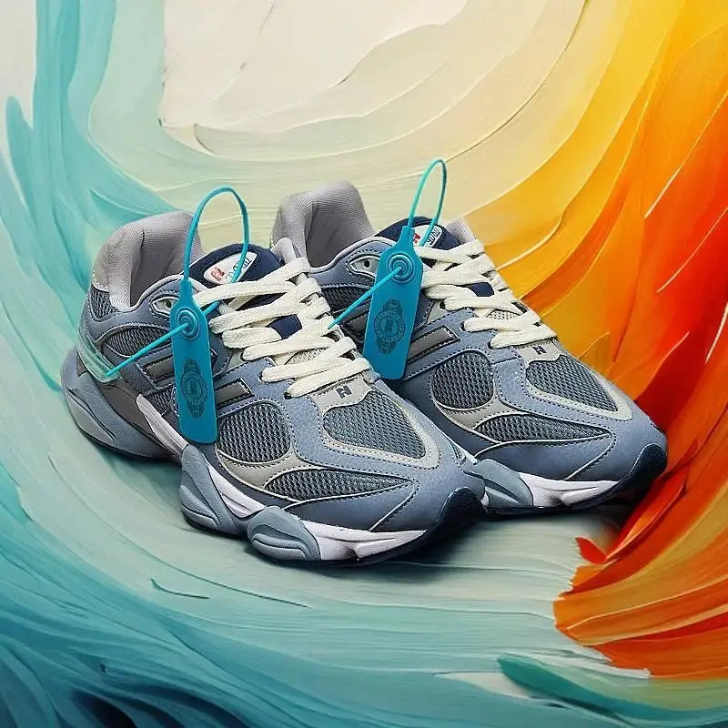 9060 New Unisex Small Elephant Hoof Shoes - Autumn & Winter, Versatile Retro Dad Style, Non-Slip Running Sneakers versatile - Chicchar Fashion