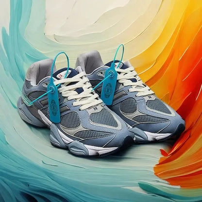 9060 New Unisex Small Elephant Hoof Shoes - Autumn & Winter, Versatile Retro Dad Style, Non-Slip Running Sneakers versatile - Chicchar Fashion