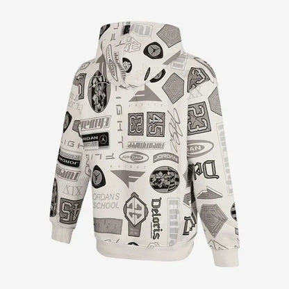 Nike Genuine JORDAN Men's Graphic Knit Short-Sleeve HM7255-133 - Chicchar Fashion