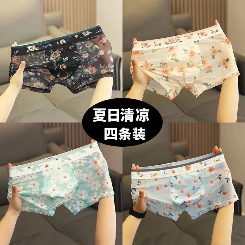 Mesh See-Through Boxer 6XL Chicchar Fashion