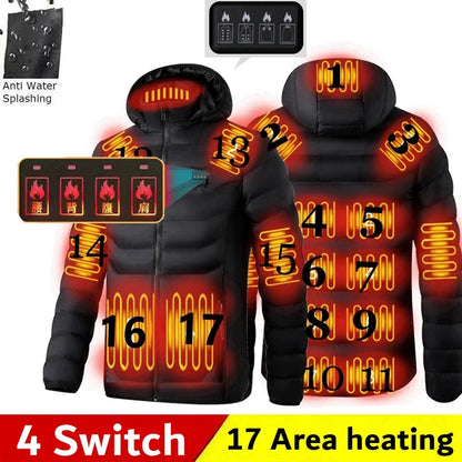 USB Heated Men's Jacket