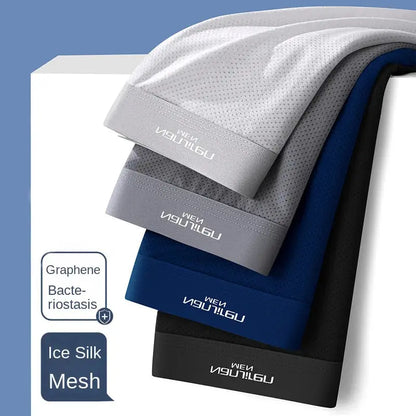 Ice Silk Antibacterial Boxers Chicchar Fashion