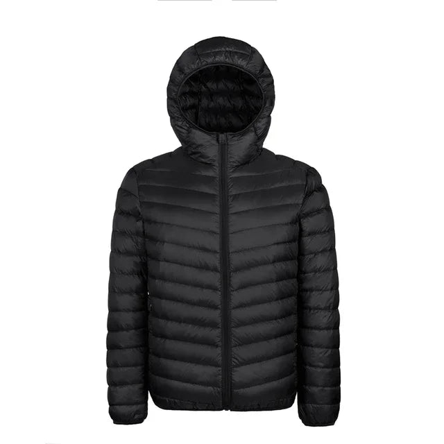 90% Duck Down Hooded Coat