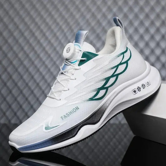 Stylish Men's Sneakers Quality Mens Casual Shoes Comfortable Wear-resistant Shrink Laces Male Running Shoes Zapatos Para Hombres - Chicchar Fashion