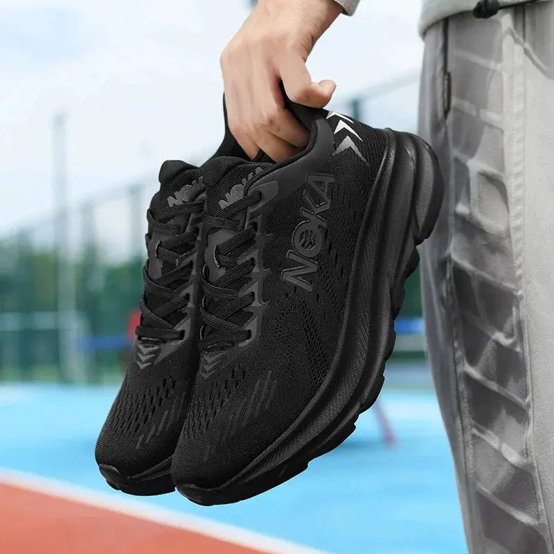 Men's Running Shoes Trainer Race Outdoor Breathable Luxury shoes Sneakers Mesh Off-road Shoes Cushioning Couple Non-Slip Fashion - Chicchar Fashion