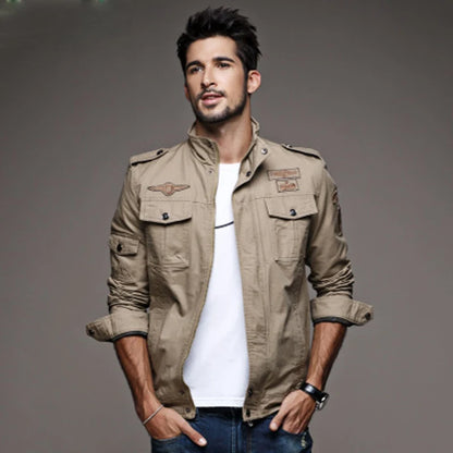 Army Jacket Plus Size M-6XL