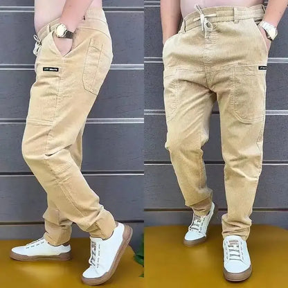 Stylish Men's Corduroy Trousers - Chicchar Fashion