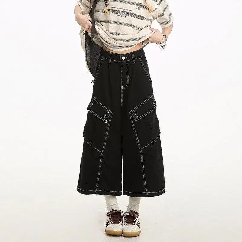 Y2K High-Waist Baggy Shorts