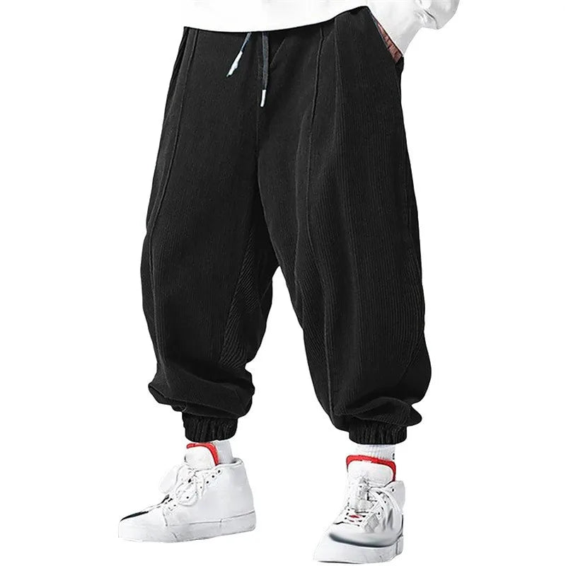 Corduroy Drawstring Pants