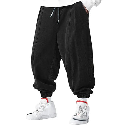 Corduroy Drawstring Pants
