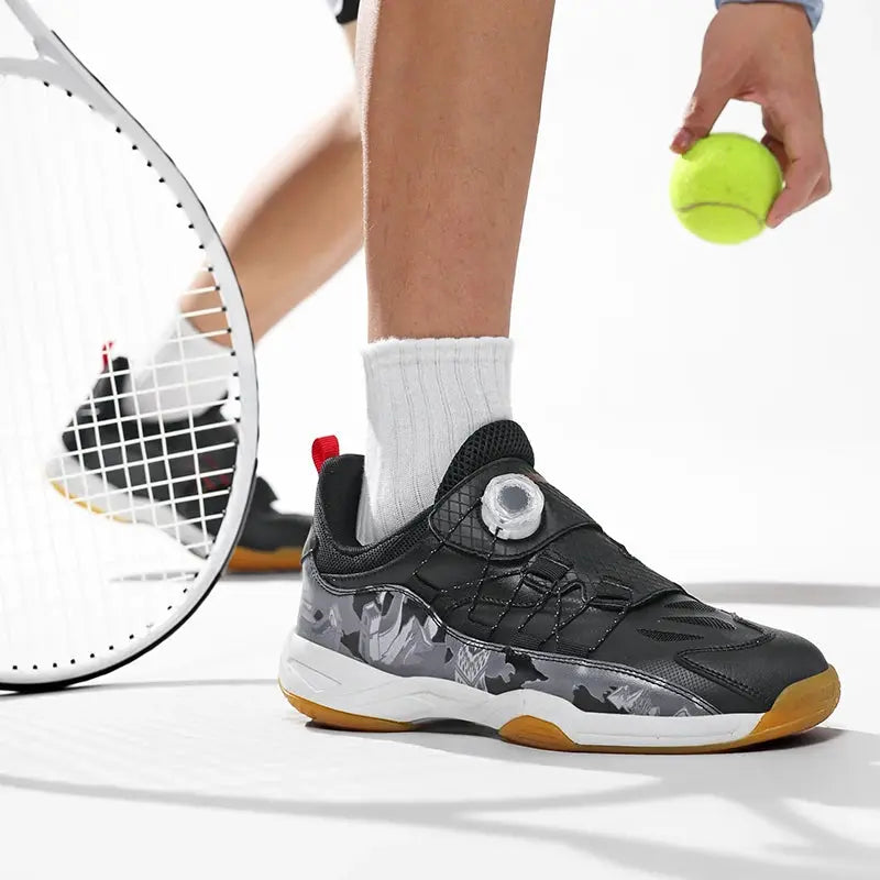 2025 New Women and Men Tennis Shoes Breathable Tennis Sneakers Shock-Absorbant Tennis Footwear Comfortable Outdoor Sneakers - Chicchar Fashion