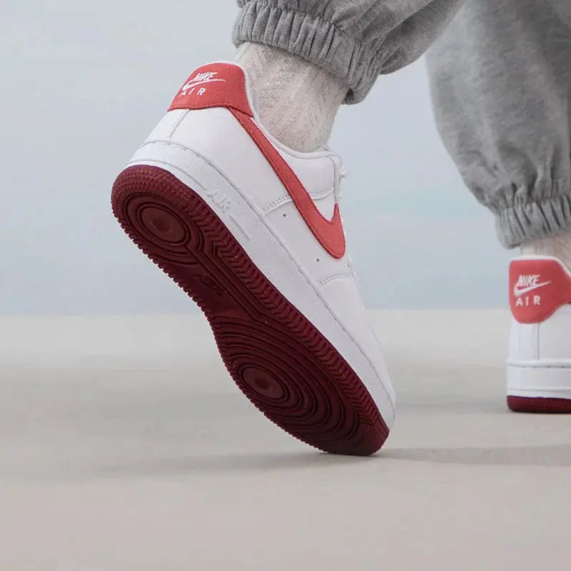 Nike Air Force 1 Women's Sneakers Fashionable Daily Casual Shoes Wear-Resistant Wrapped Sports Shoes Fq7626-100 - Chicchar Fashion