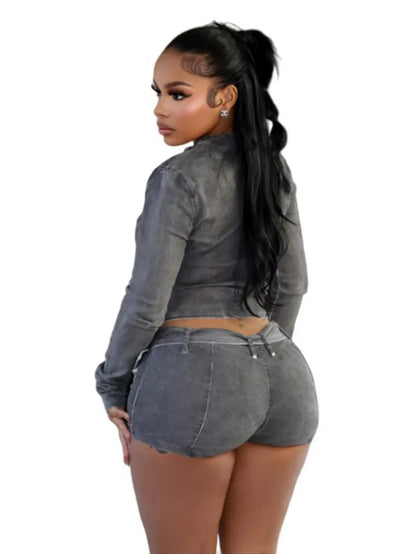 Women's Stretch Denim 2-Piece