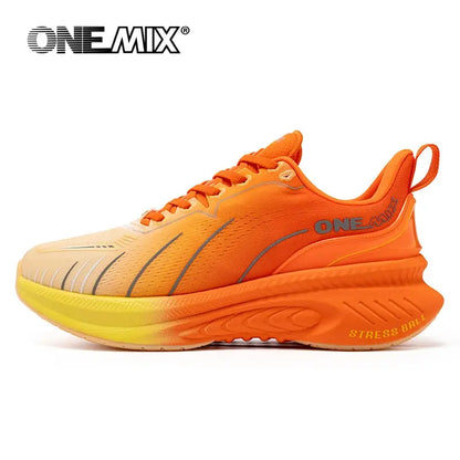 ONEMIX White Road Running Shoes for Men Air Cushion Outdoor Sport Shoes Male Trainers Summer Jogging Shoes Women Footwear - Chicchar Fashion