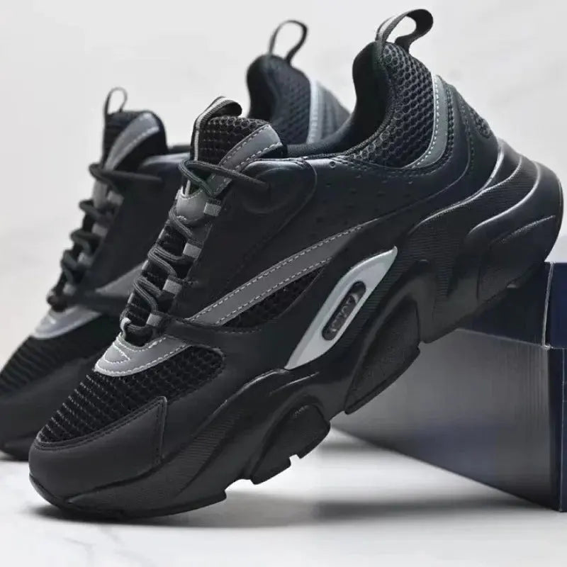 New High Quality B22 Mesh Breathable Shock Absorption Anti-Slip Lightweight Low Cut Unisex Casual Sports Shoes Summer Season Cot - Chicchar Fashion