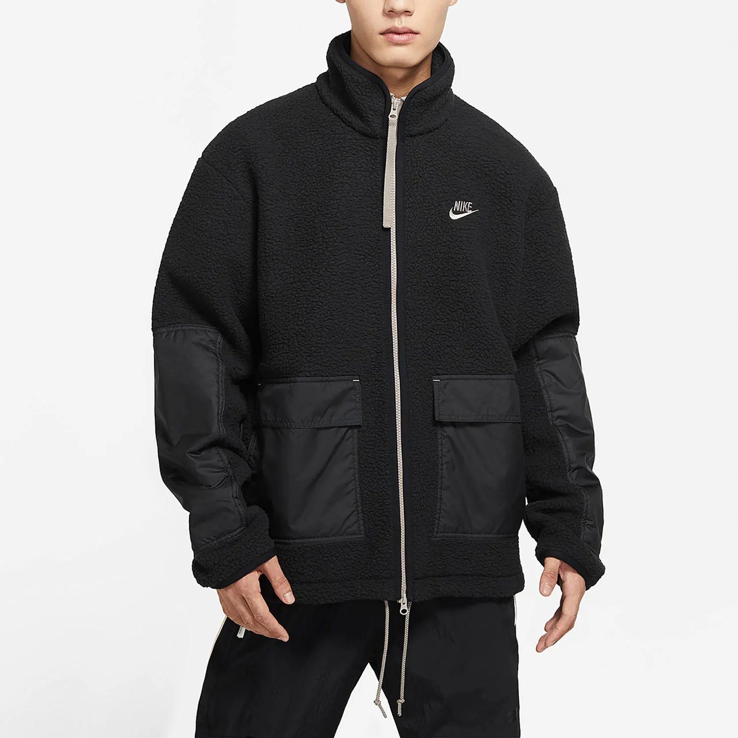 Nike Men's Fleece Stand Collar