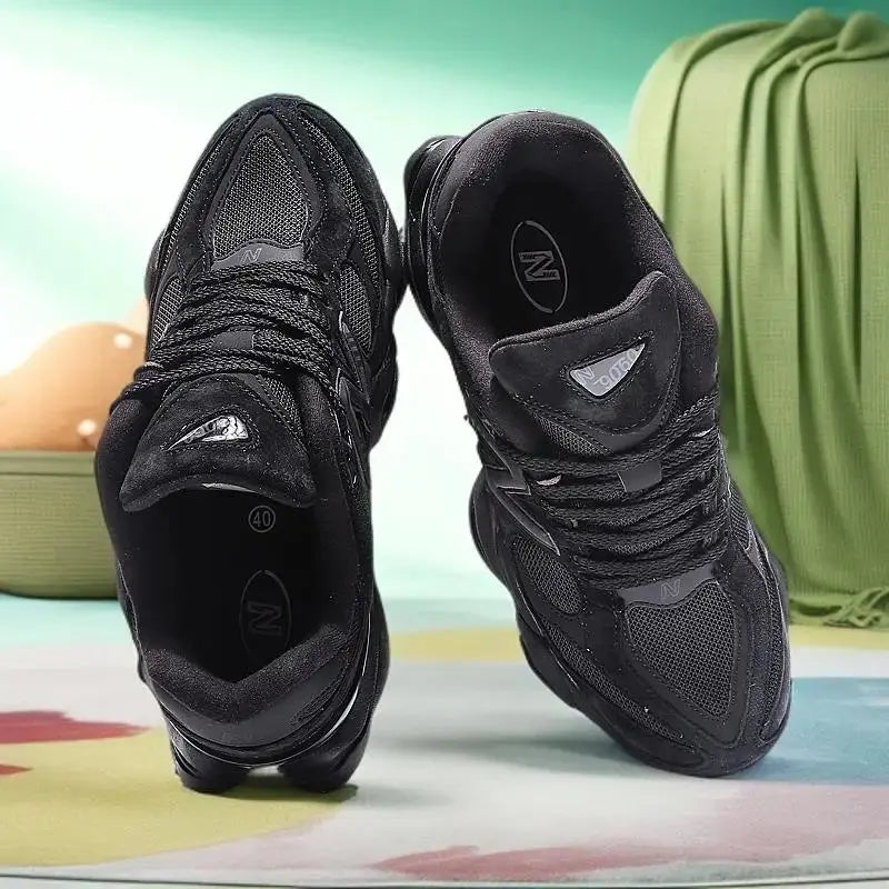 9060 New Unisex Small Elephant Hoof Shoes - Autumn & Winter, Versatile Retro Dad Style, Non-Slip Running Sneakers versatile - Chicchar Fashion