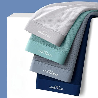 Ice Silk Antibacterial Boxers Chicchar Fashion