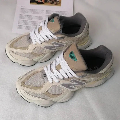 Men Lightweight Autumn & Winter New 9060 Retro Sneakers - Unisex Versatile, Small Elephant Hoof, Dad Shoes, Non-Slip Running - Chicchar Fashion