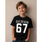 Kids Polyester Math Tee