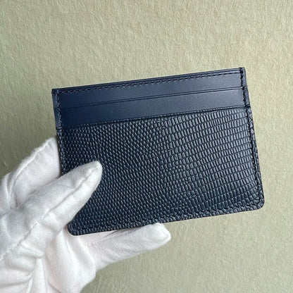 FREE Monogram Premium Luxury Card Wallet Genuine Leather Case Card Holder For Men Dropship - Chicchar Fashion