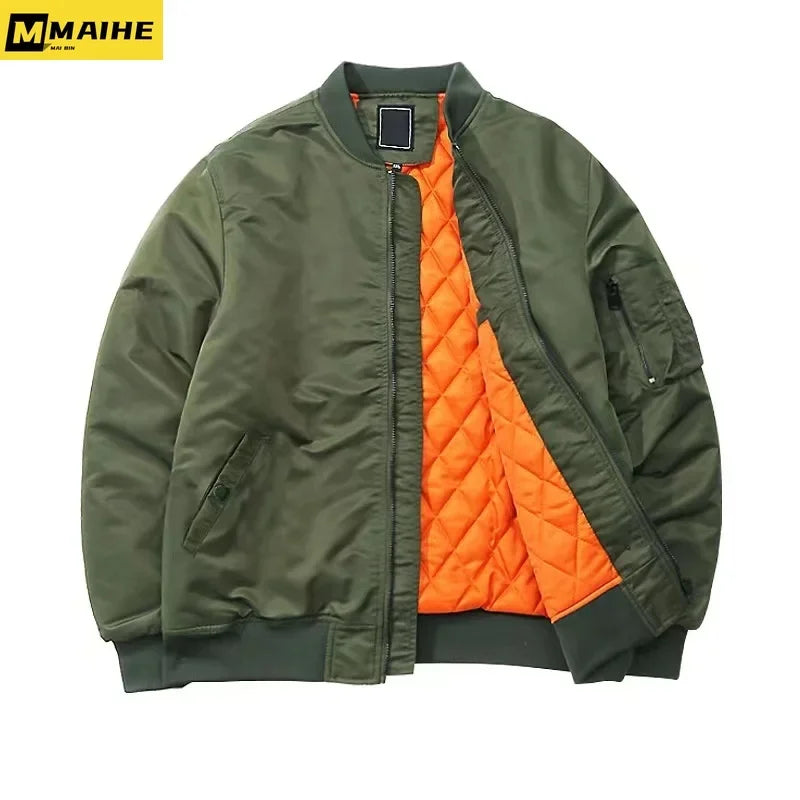 MA1 Bomber Jacket Cotton Blend
