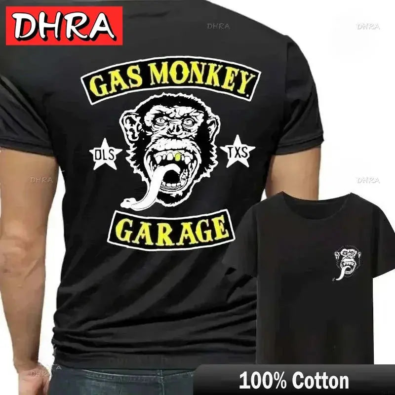 Gas Monkey Cotton Graphic Tee Chicchar Fashion