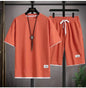 Men's Waffle Polyester Set Chicchar Fashion