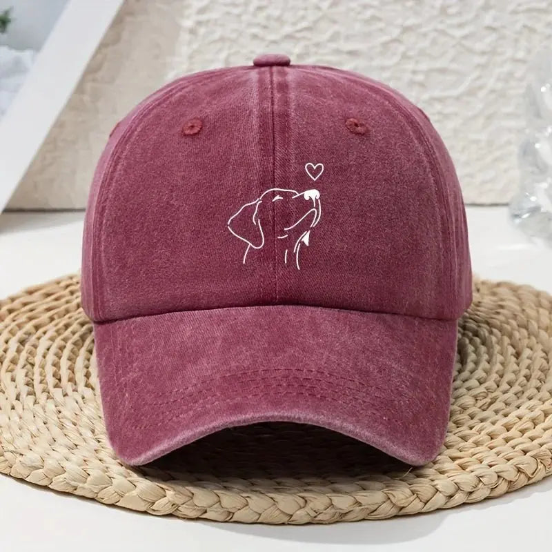 Chic Dog Lover's Baseball Cap - Chicchar Fashion