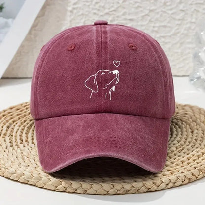 Chic Dog Lover's Baseball Cap - Chicchar Fashion