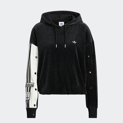 Adidas Polyester Three Stripes Hoodie