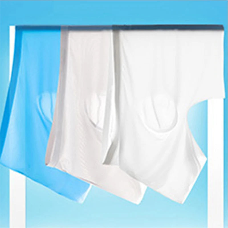 Men's Ice Silk Thin Boxers Chicchar Fashion