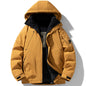 Silk-Cotton Puffer Parka