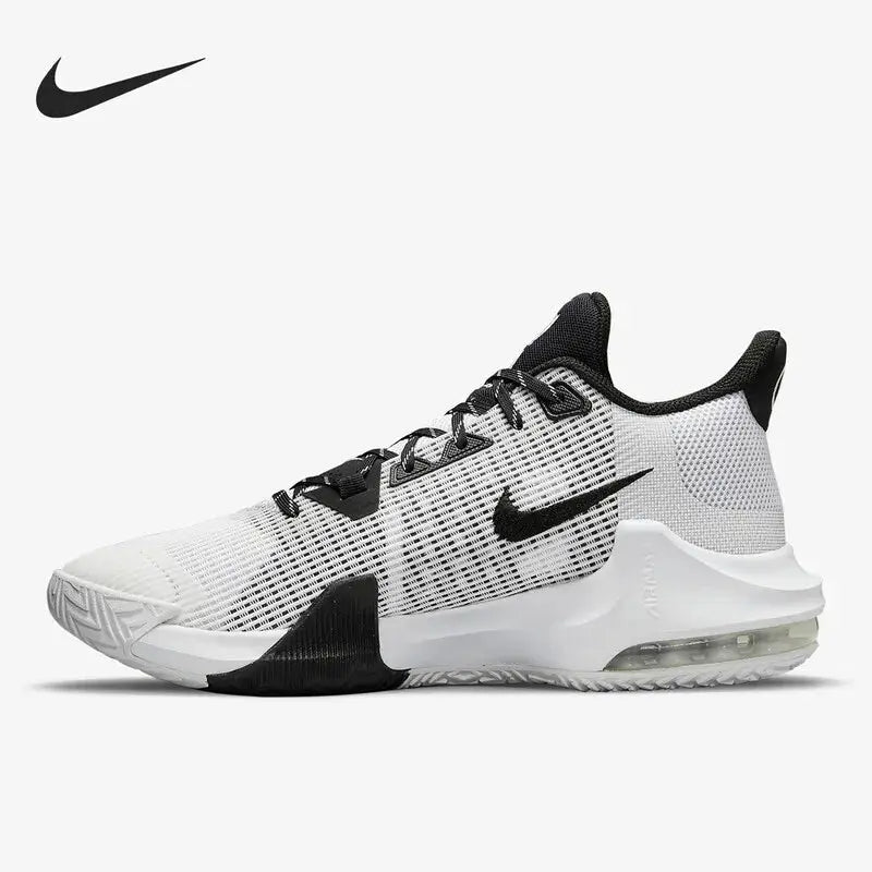 Nike Air Max Impact 3 Breathable And Comfortable Men's Low-top Daily Training Cushioning Sports Basketball Shoes DC3725-100 - Chicchar Fashion
