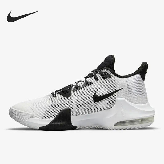 Nike Air Max Impact 3 Breathable And Comfortable Men's Low-top Daily Training Cushioning Sports Basketball Shoes DC3725-100 - Chicchar Fashion